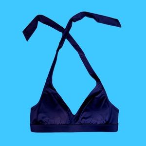 Land’s End Bikini Top Navy Swimwear Bathing suit